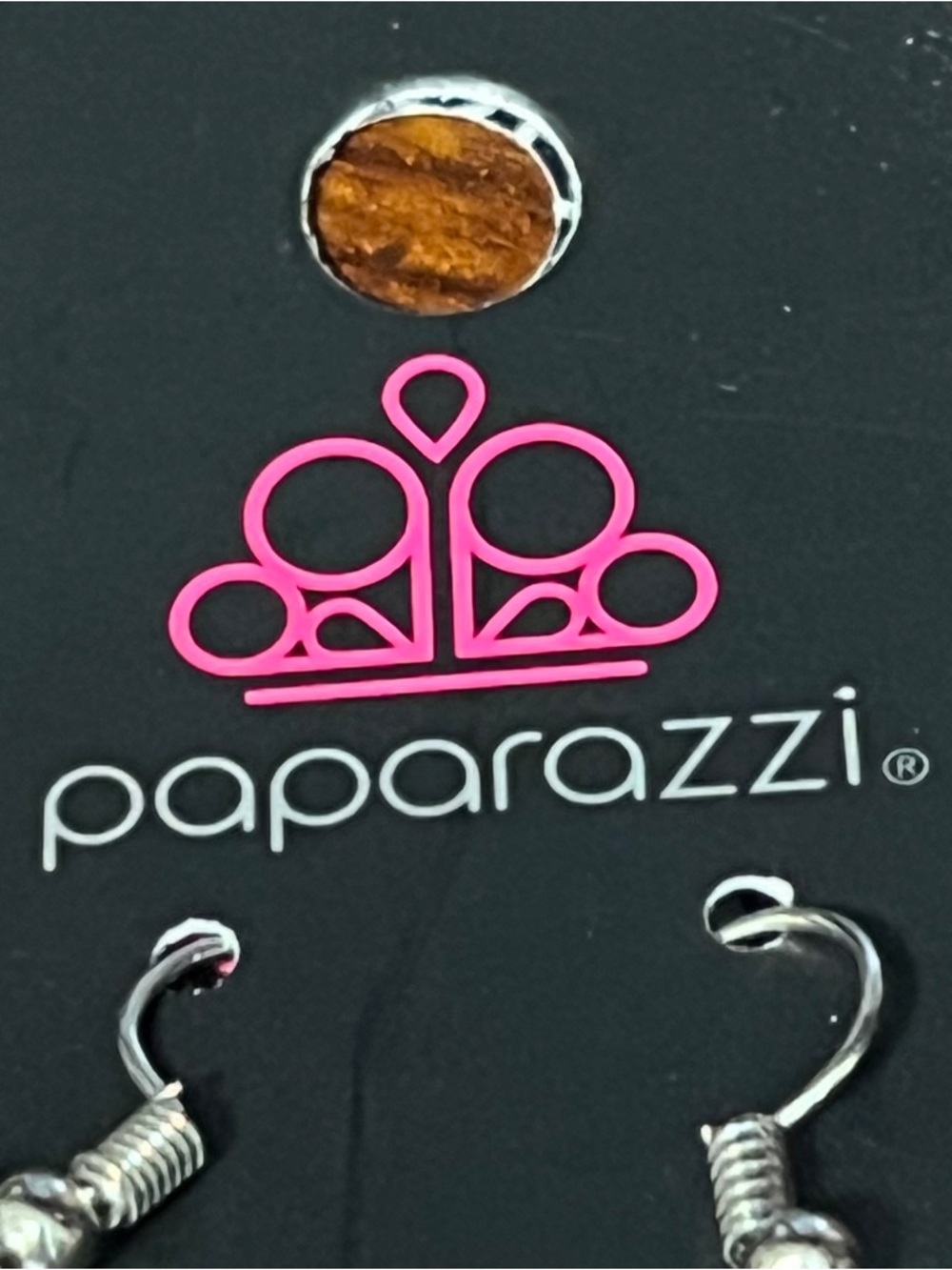 paparazzi Silver-Tone Clear Crystal Double Drop Necklace - Picture 2 of 6